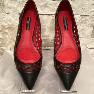 Charles Jourdan Irisa pointed-toe flats